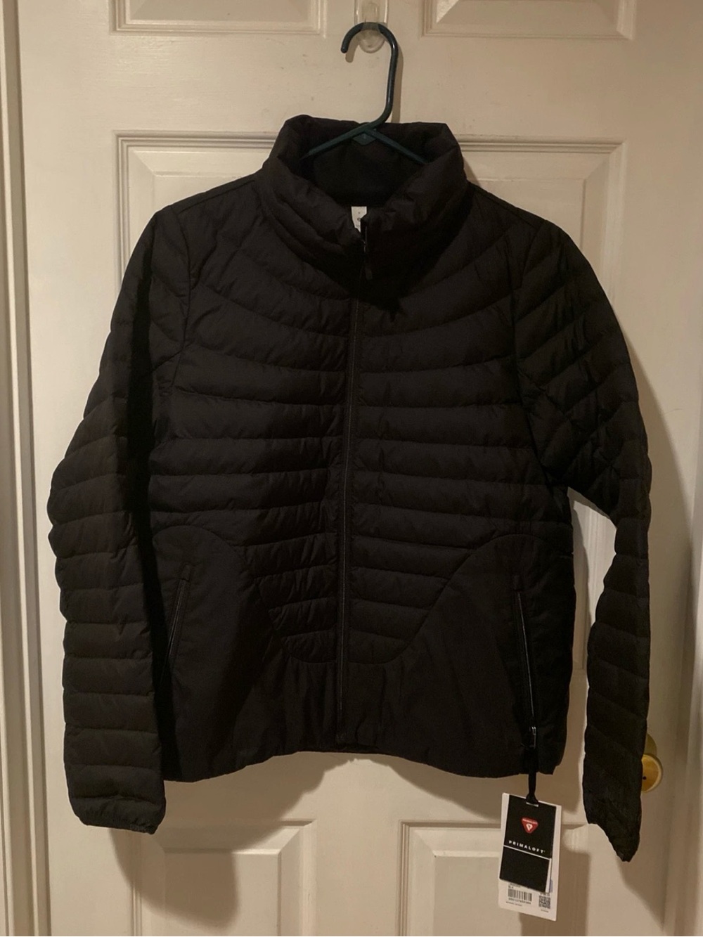 lululemon athletica Black Quilted Packable Puffer Jacket